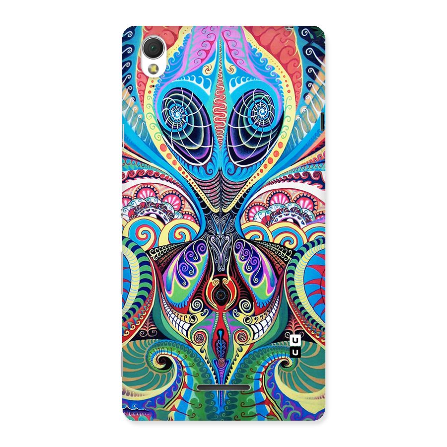 Alien Psychedelic Art Back Case for Sony Xperia T3