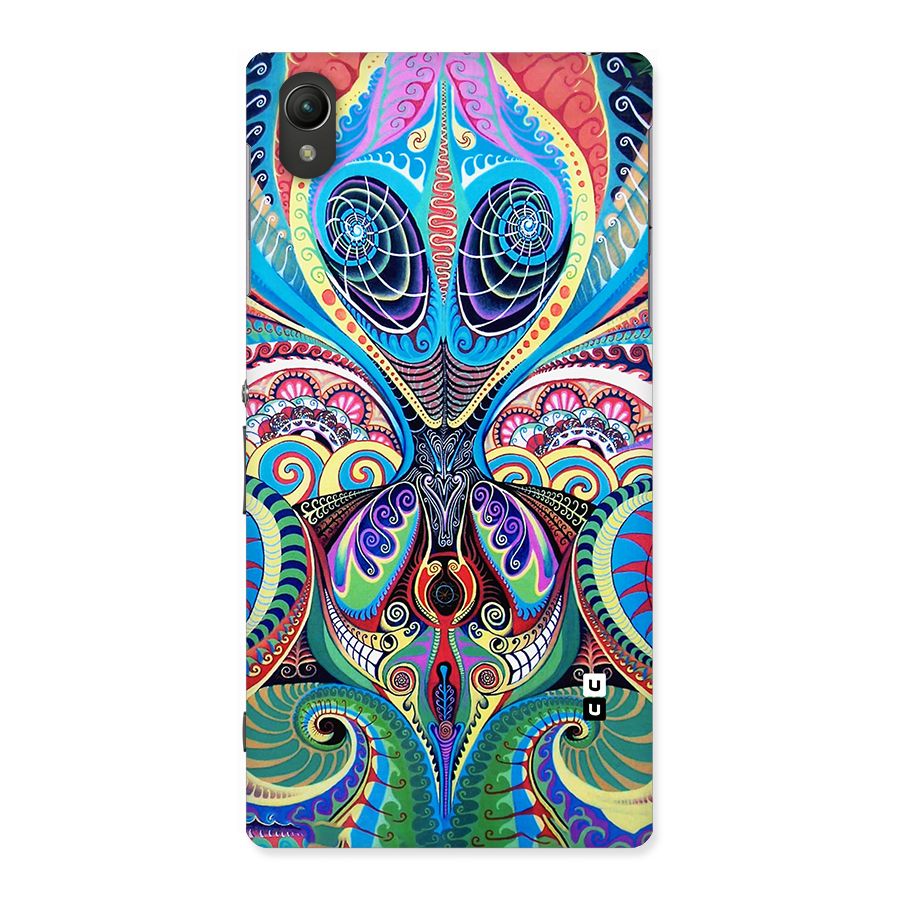 Alien Psychedelic Art Back Case for Sony Xperia Z1