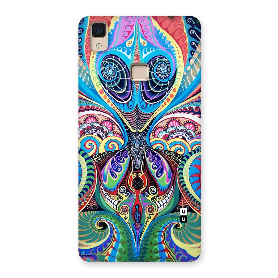 Alien Psychedelic Art Back Case for V3 Max