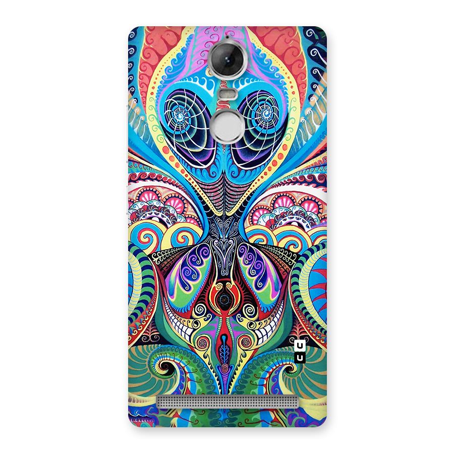 Alien Psychedelic Art Back Case for Vibe K5 Note