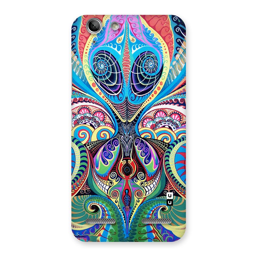 Alien Psychedelic Art Back Case for Vibe K5 Plus
