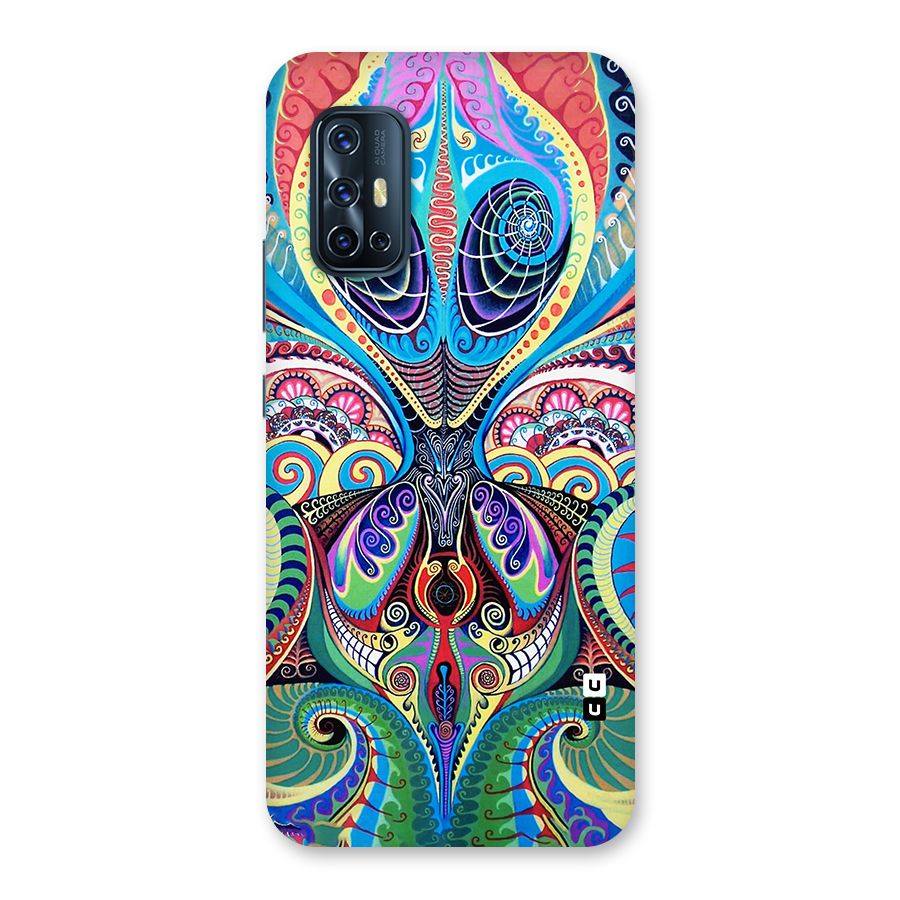 Alien Psychedelic Art Back Case for Vivo V17