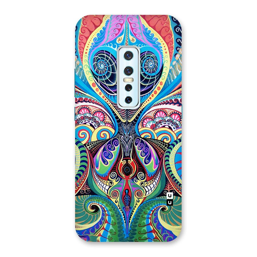 Alien Psychedelic Art Back Case for Vivo V17 Pro