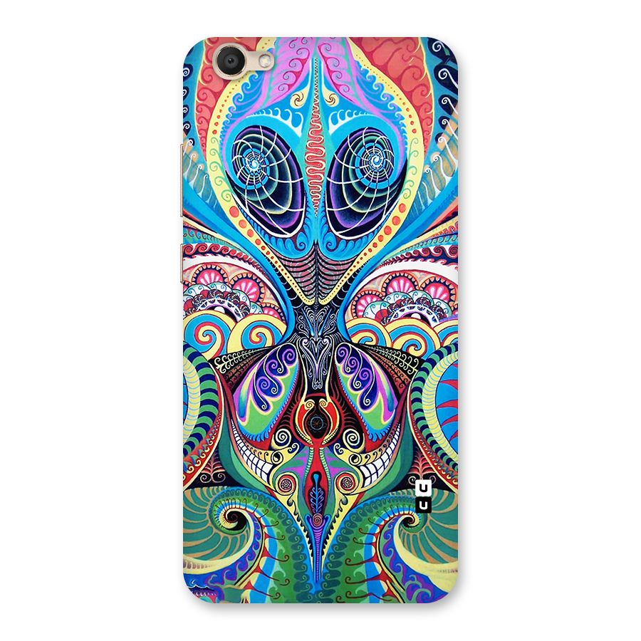 Alien Psychedelic Art Back Case for Vivo V5