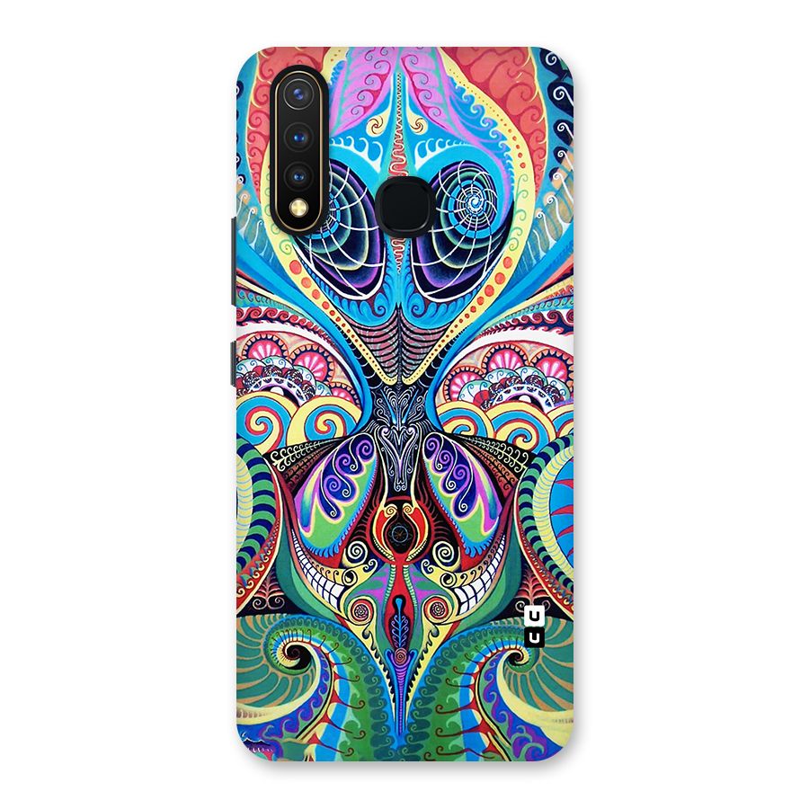 Alien Psychedelic Art Back Case for Vivo Y19
