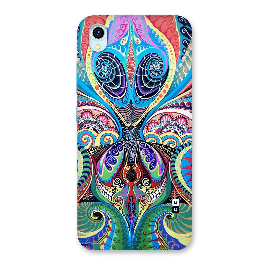 Alien Psychedelic Art Back Case for Vivo Y1s