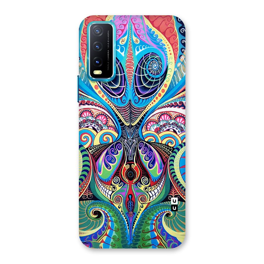 Alien Psychedelic Art Back Case for Vivo Y20G