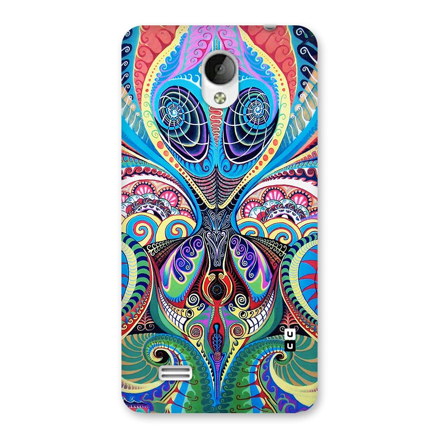 Alien Psychedelic Art Back Case for Vivo Y21