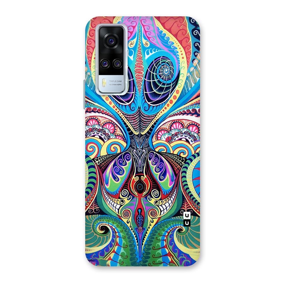 Alien Psychedelic Art Back Case for Vivo Y31