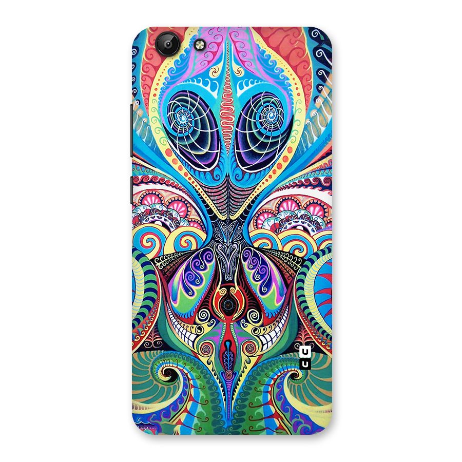 Alien Psychedelic Art Back Case for Vivo Y69