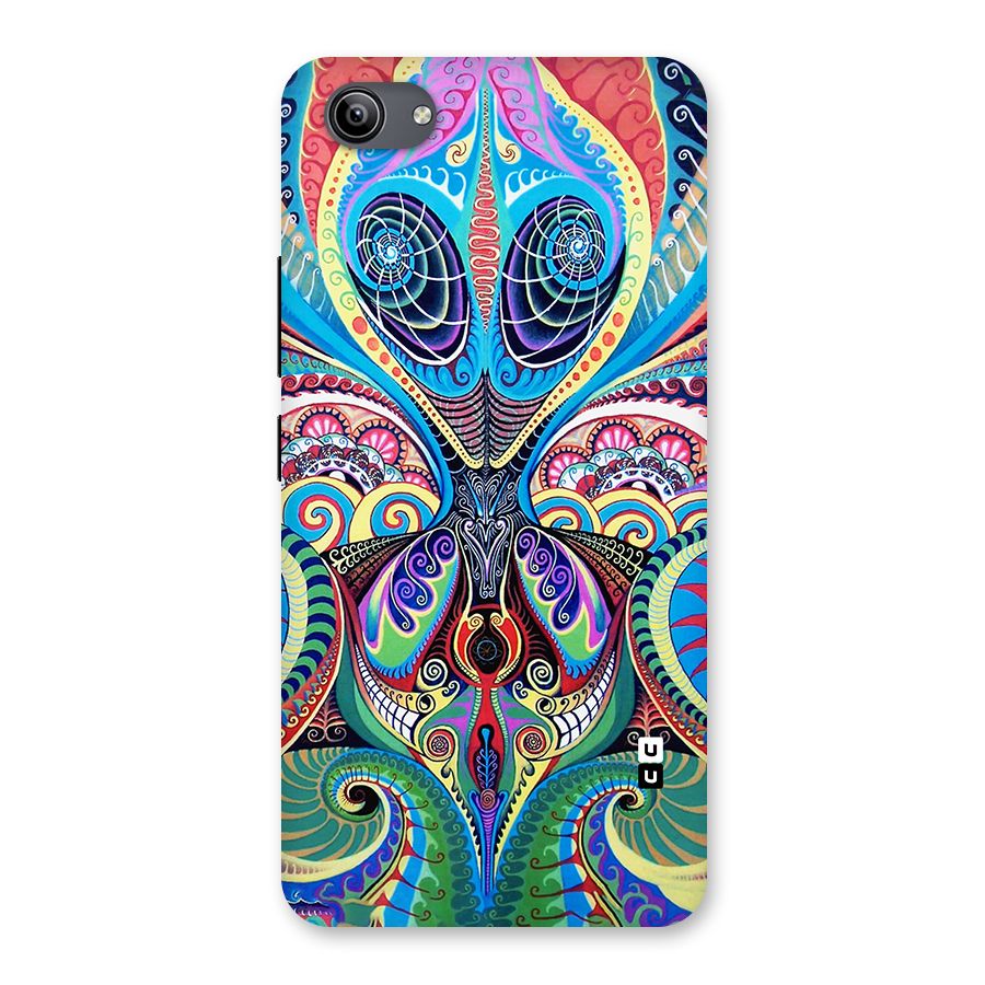 Alien Psychedelic Art Back Case for Vivo Y81i