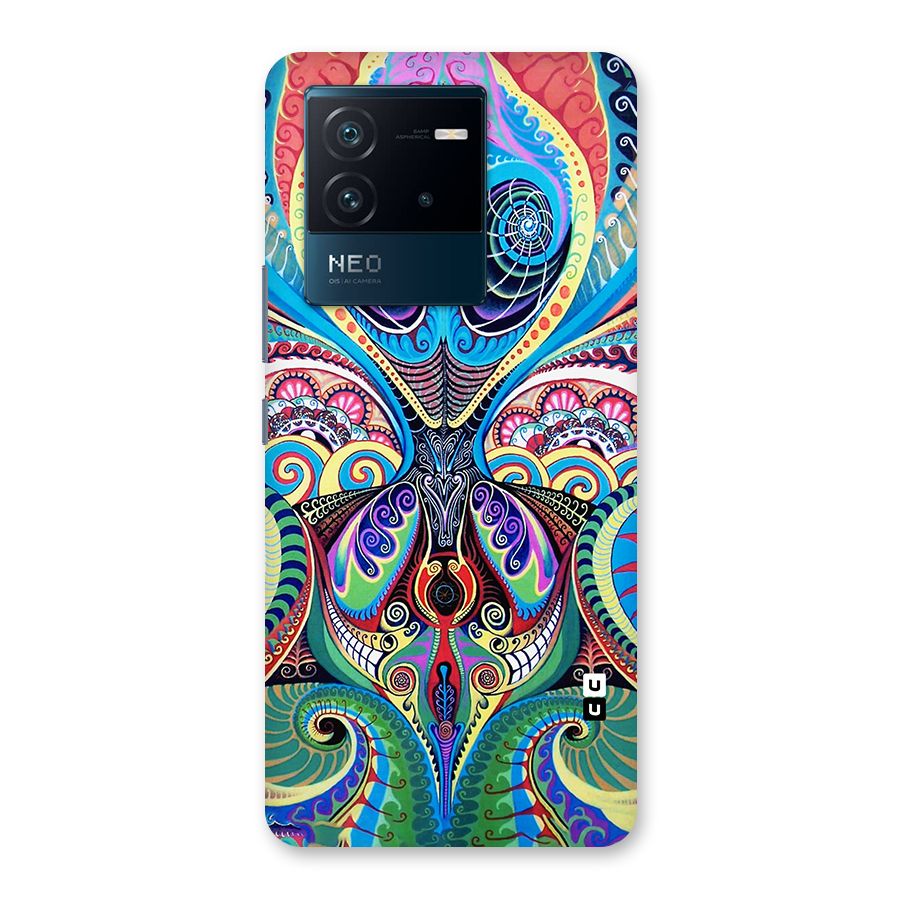 Alien Psychedelic Art Back Case for Vivo iQOO Neo 6 5G