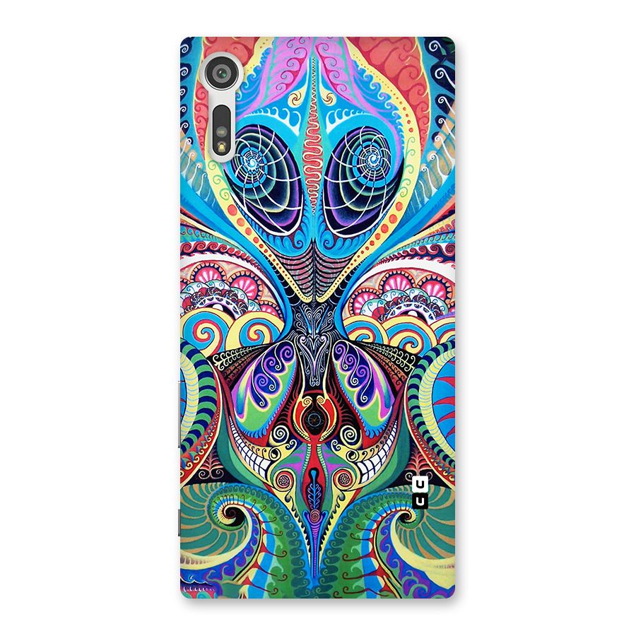 Alien Psychedelic Art Back Case for Xperia XZ