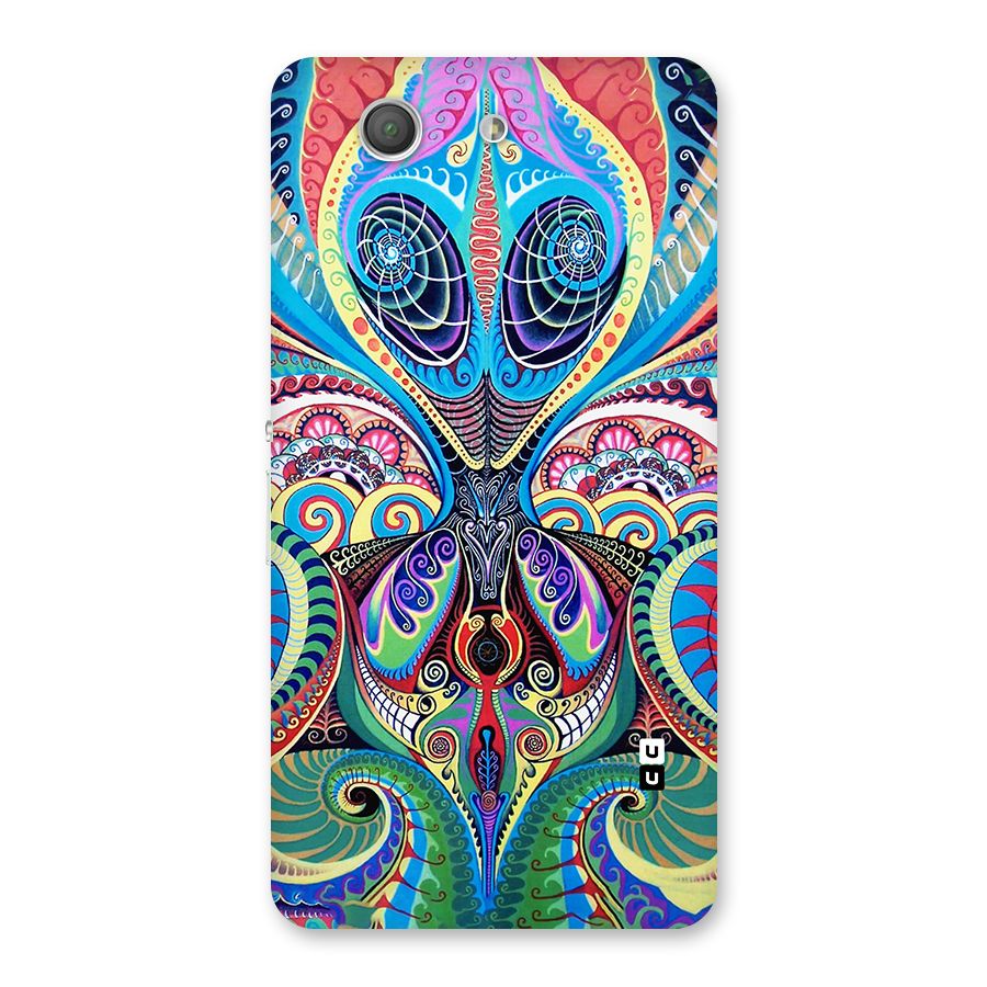 Alien Psychedelic Art Back Case for Xperia Z3 Compact