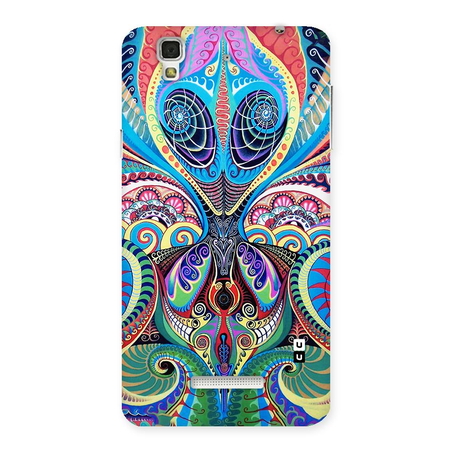 Alien Psychedelic Art Back Case for YU Yureka Plus