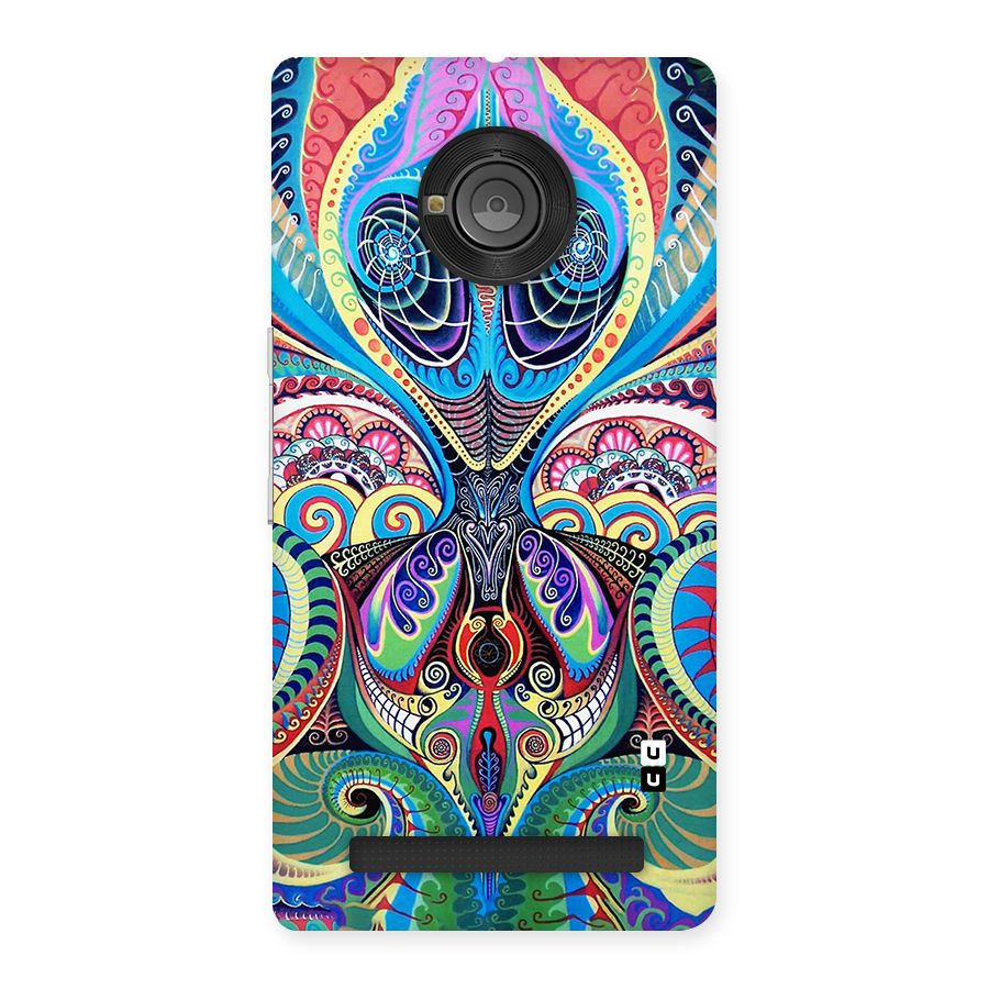 Alien Psychedelic Art Back Case for Yu Yunique