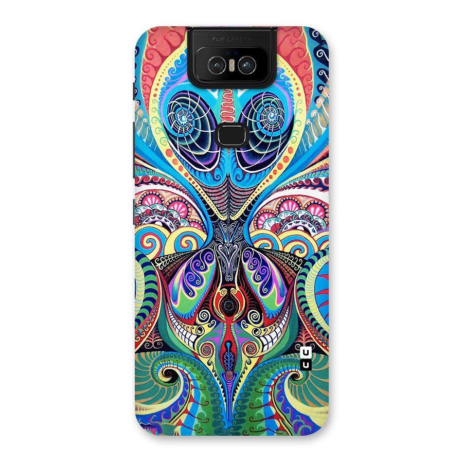 Alien Psychedelic Art Back Case for Zenfone 6z