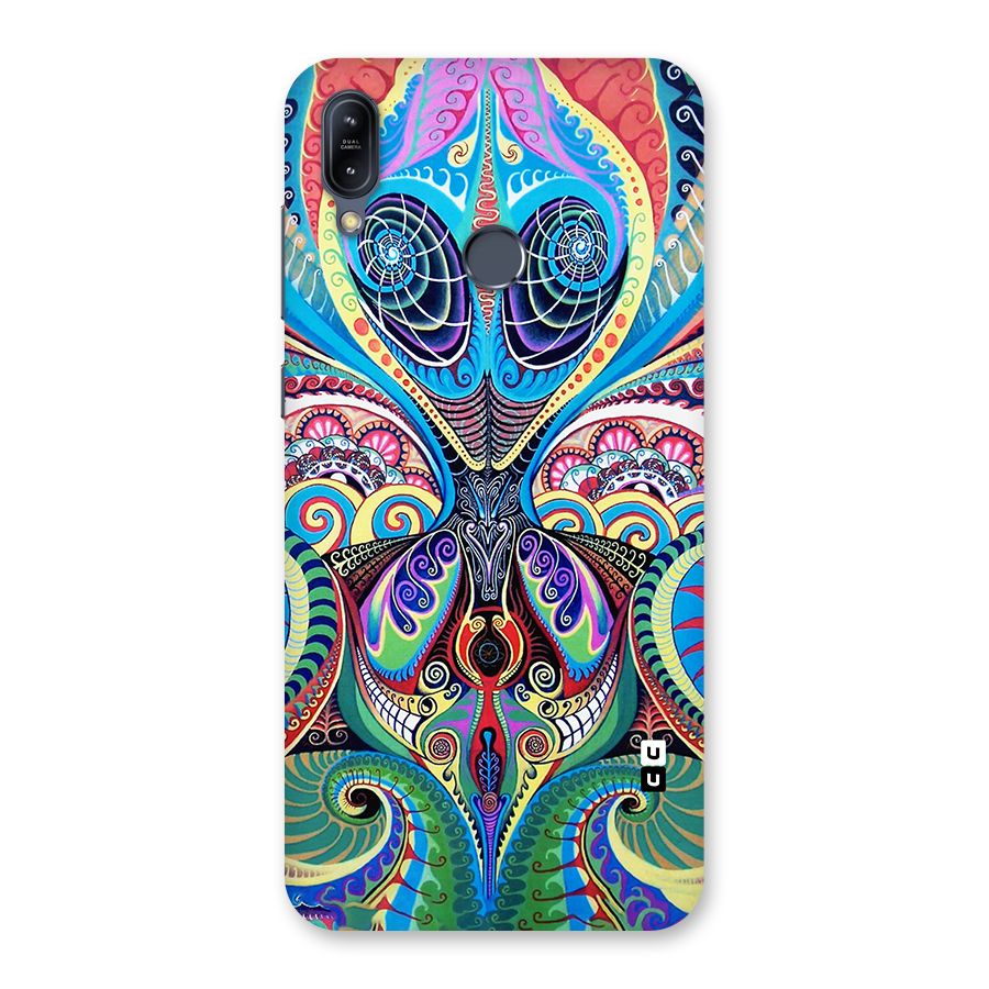 Alien Psychedelic Art Back Case for Zenfone Max M2
