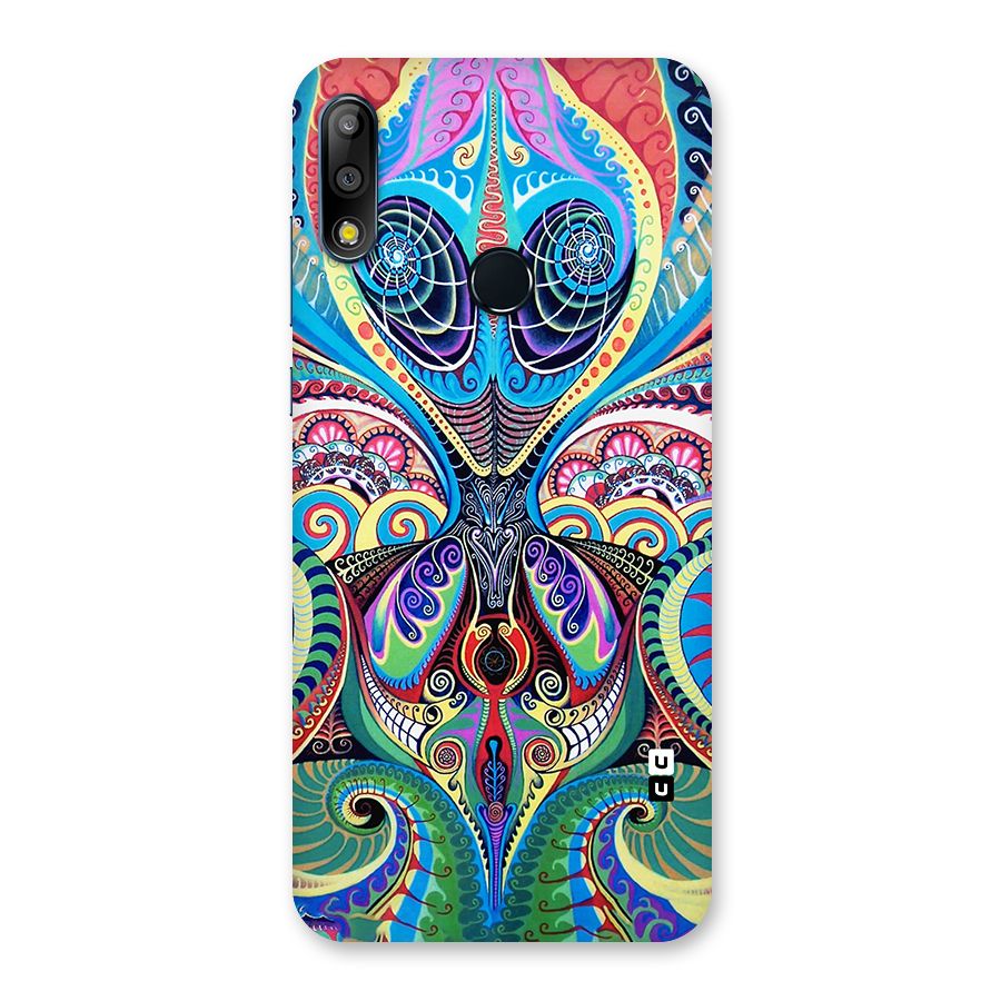 Alien Psychedelic Art Back Case for Zenfone Max Pro M2