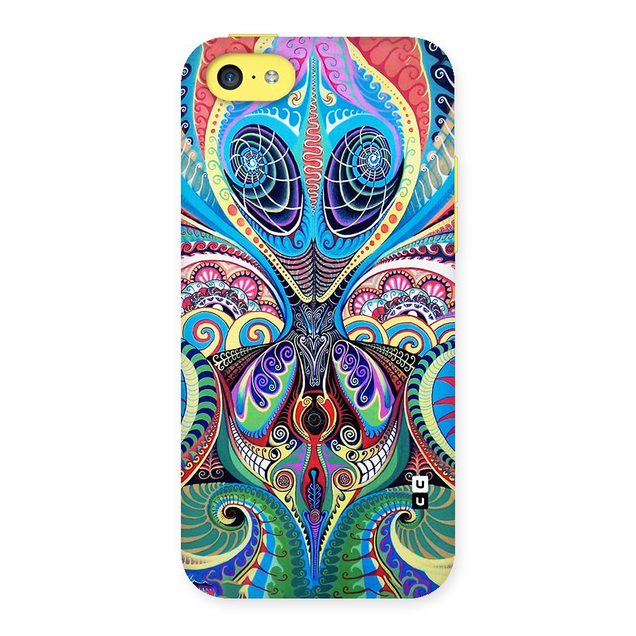 Alien Psychedelic Art Back Case for iPhone 5C