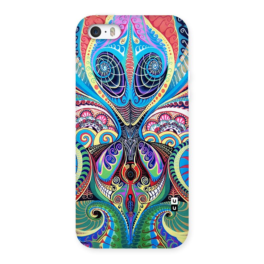 Alien Psychedelic Art Back Case for iPhone 5 5S