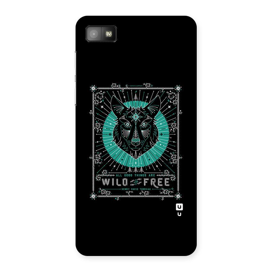 All Good Things Wild and Free Back Case for Blackberry Z10
