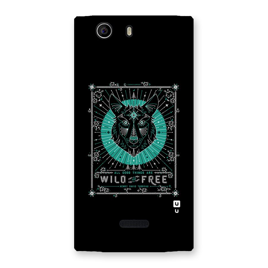 All Good Things Wild and Free Back Case for Canvas Nitro 2 E311