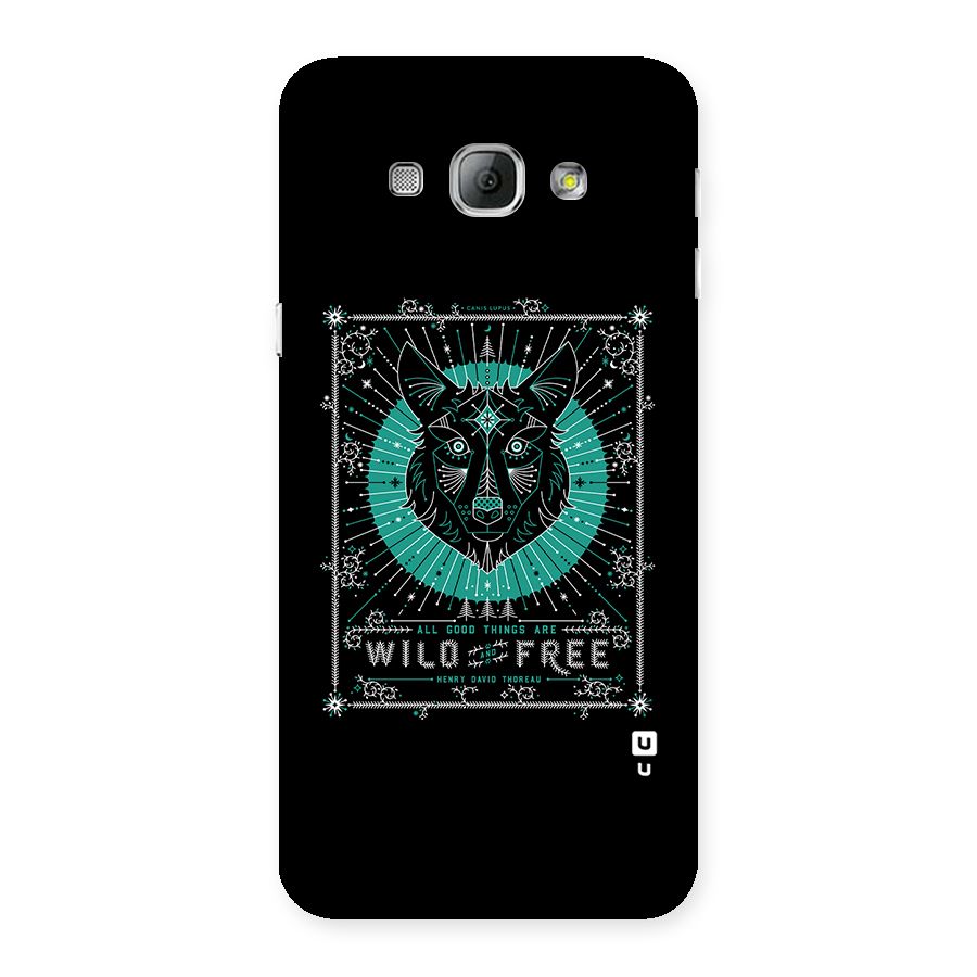 All Good Things Wild and Free Back Case for Galaxy A8