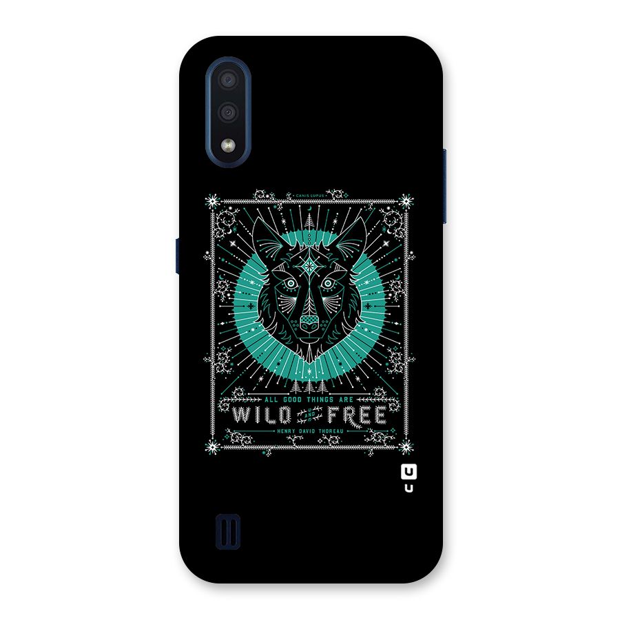 All Good Things Wild and Free Back Case for Galaxy M01