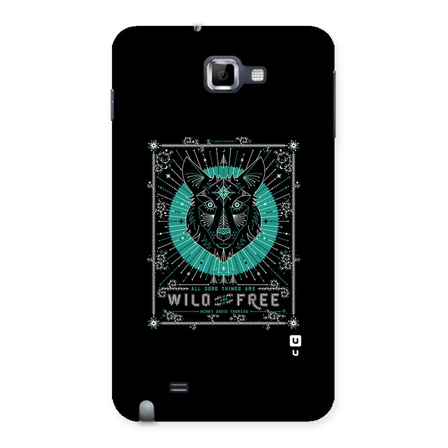 All Good Things Wild and Free Back Case for Galaxy Note
