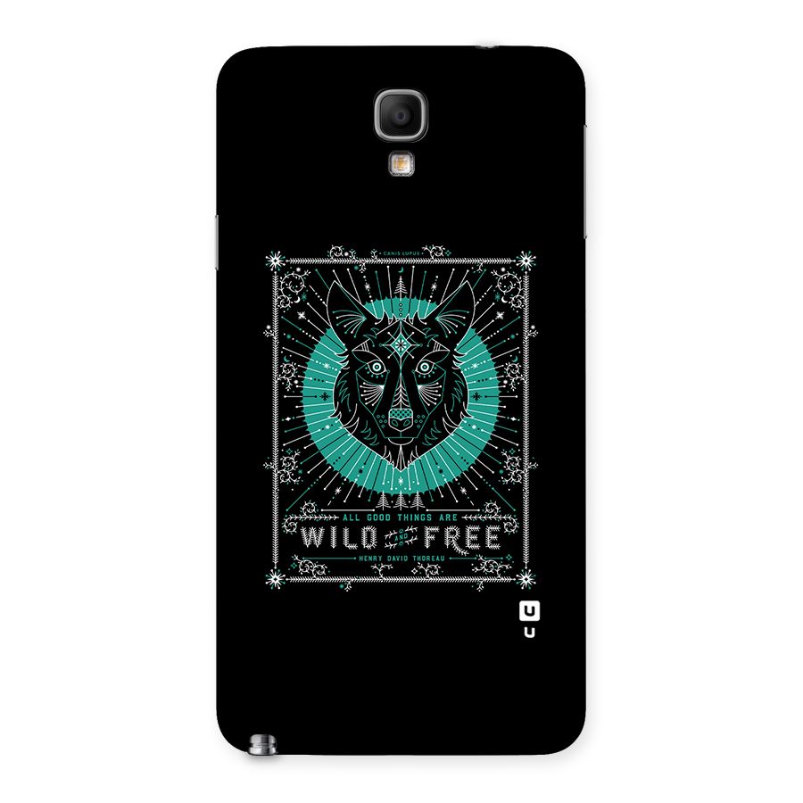 All Good Things Wild and Free Back Case for Galaxy Note 3 Neo