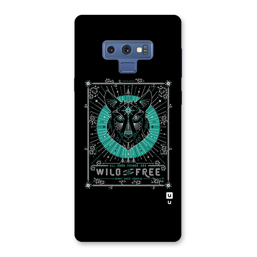 All Good Things Wild and Free Back Case for Galaxy Note 9