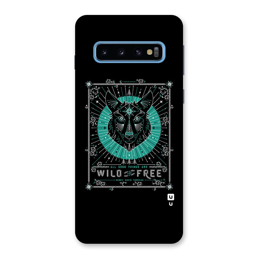 All Good Things Wild and Free Back Case for Galaxy S10