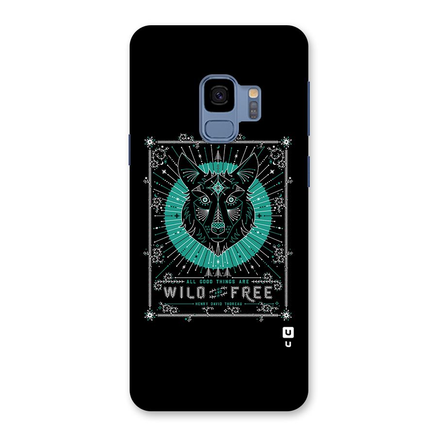 All Good Things Wild and Free Back Case for Galaxy S9
