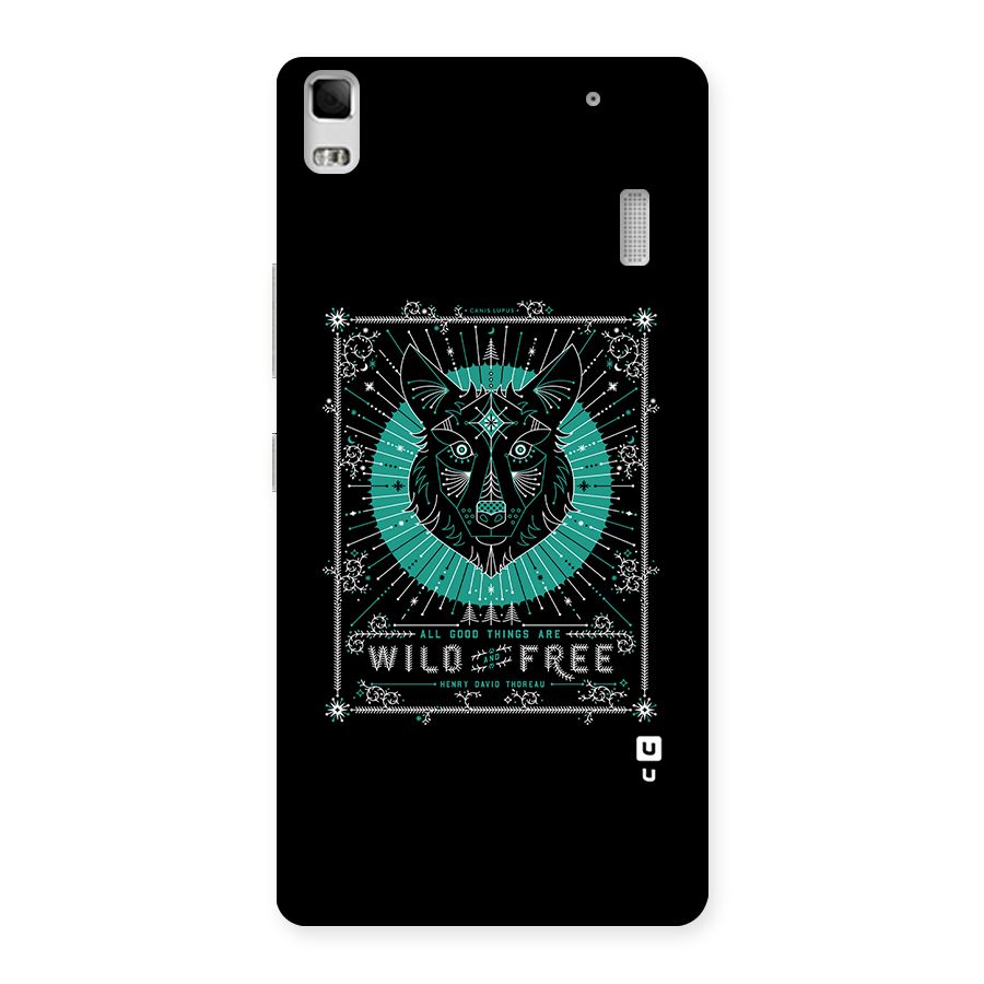 All Good Things Wild and Free Back Case for Lenovo A7000