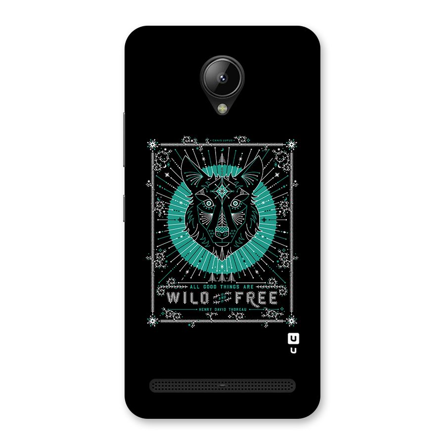 All Good Things Wild and Free Back Case for Lenovo C2