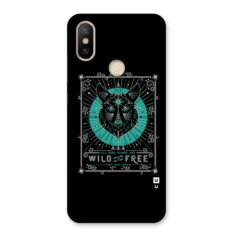 All Good Things Wild and Free Back Case for Mi A2