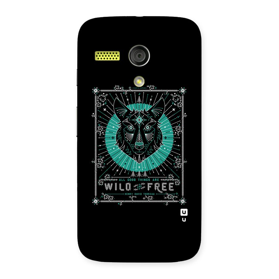 All Good Things Wild and Free Back Case for Moto G