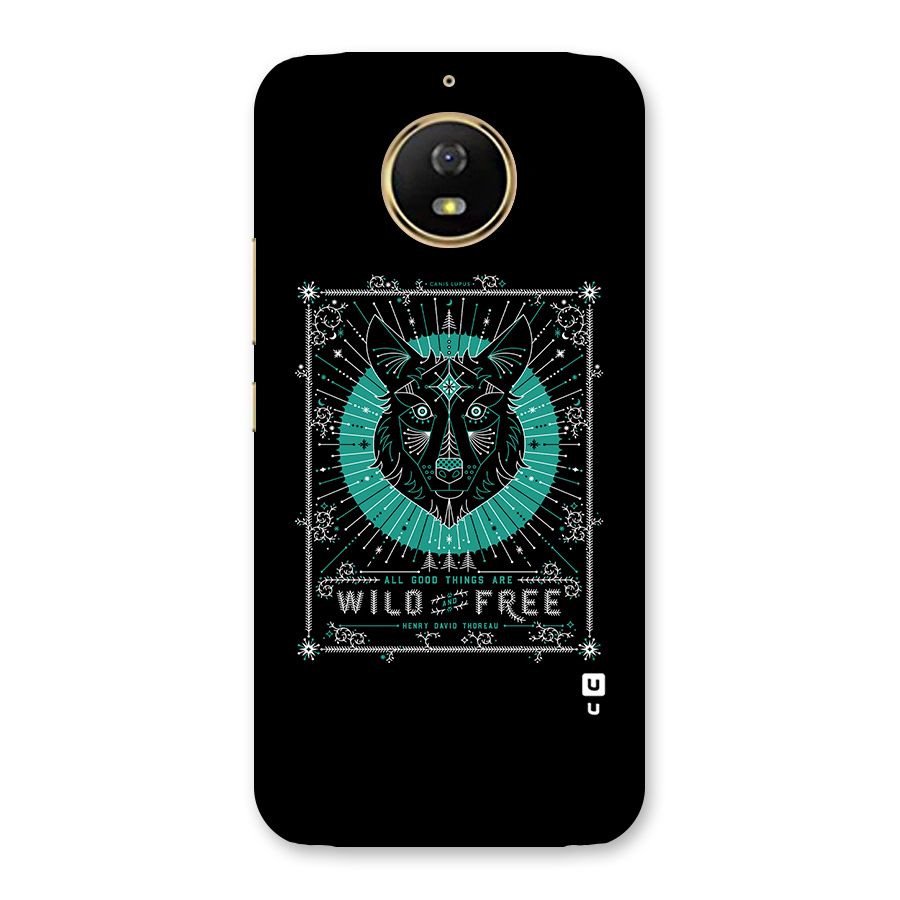 All Good Things Wild and Free Back Case for Moto G5s