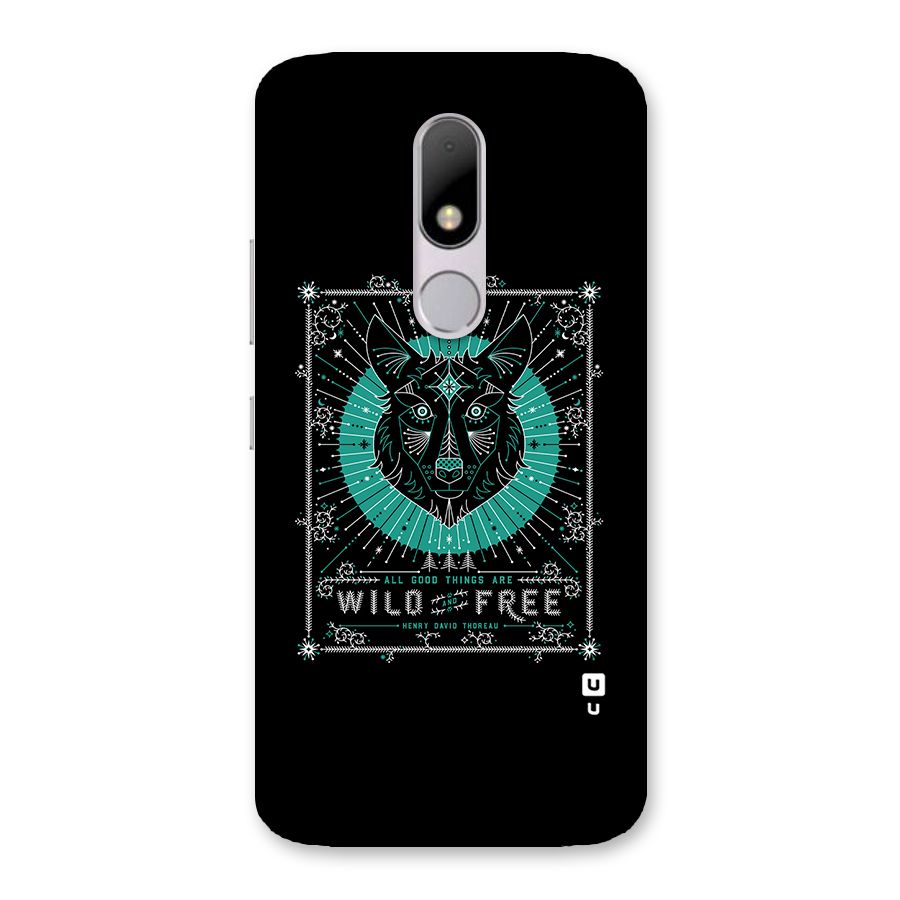 All Good Things Wild and Free Back Case for Moto M