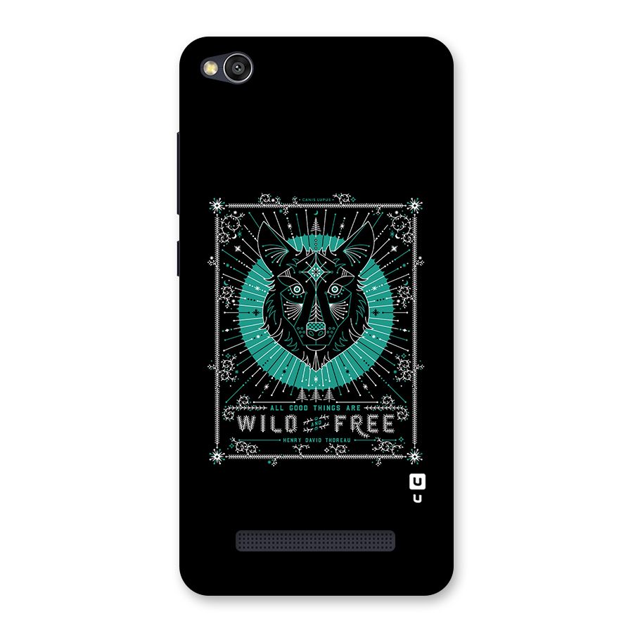 All Good Things Wild and Free Back Case for Redmi 4A