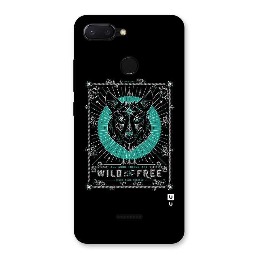 All Good Things Wild and Free Back Case for Redmi 6