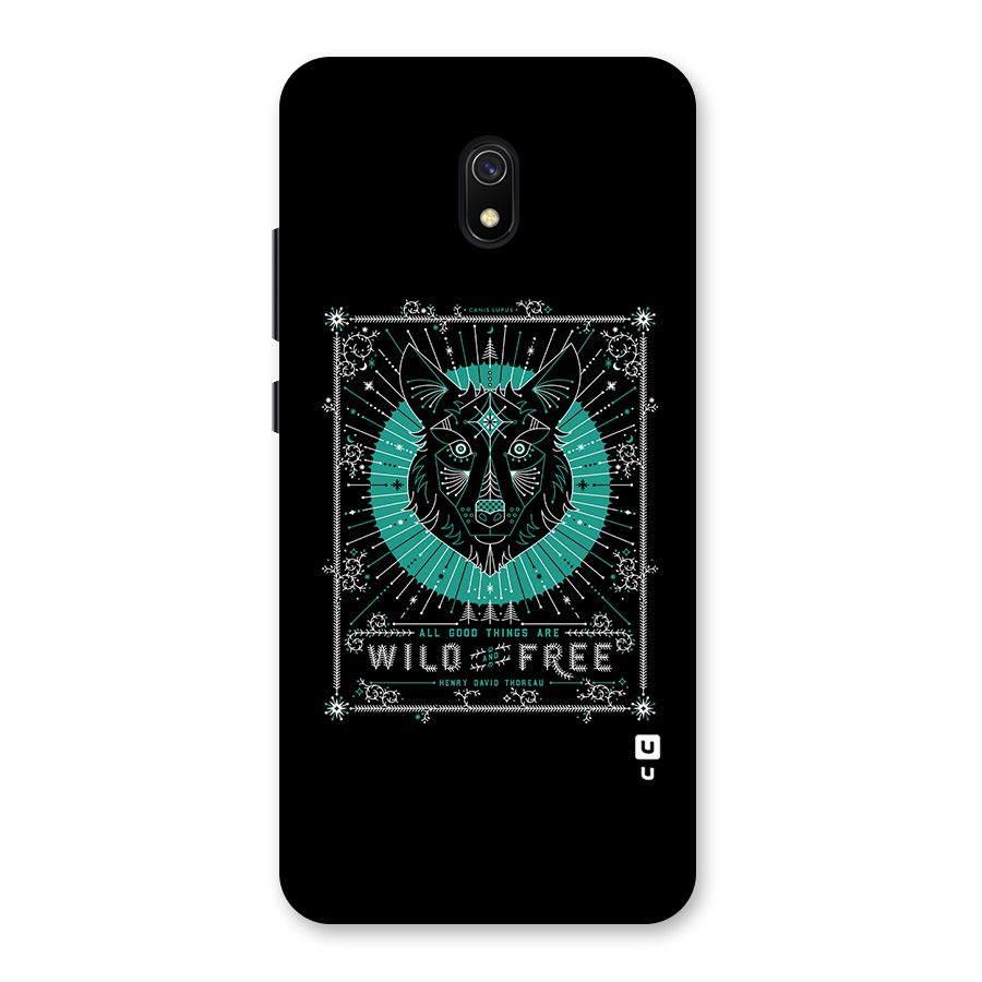 All Good Things Wild and Free Back Case for Redmi 8A