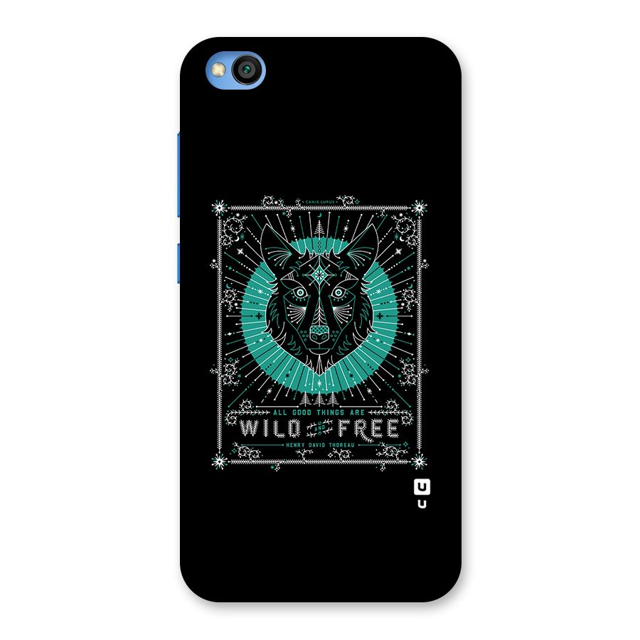 All Good Things Wild and Free Back Case for Redmi Go