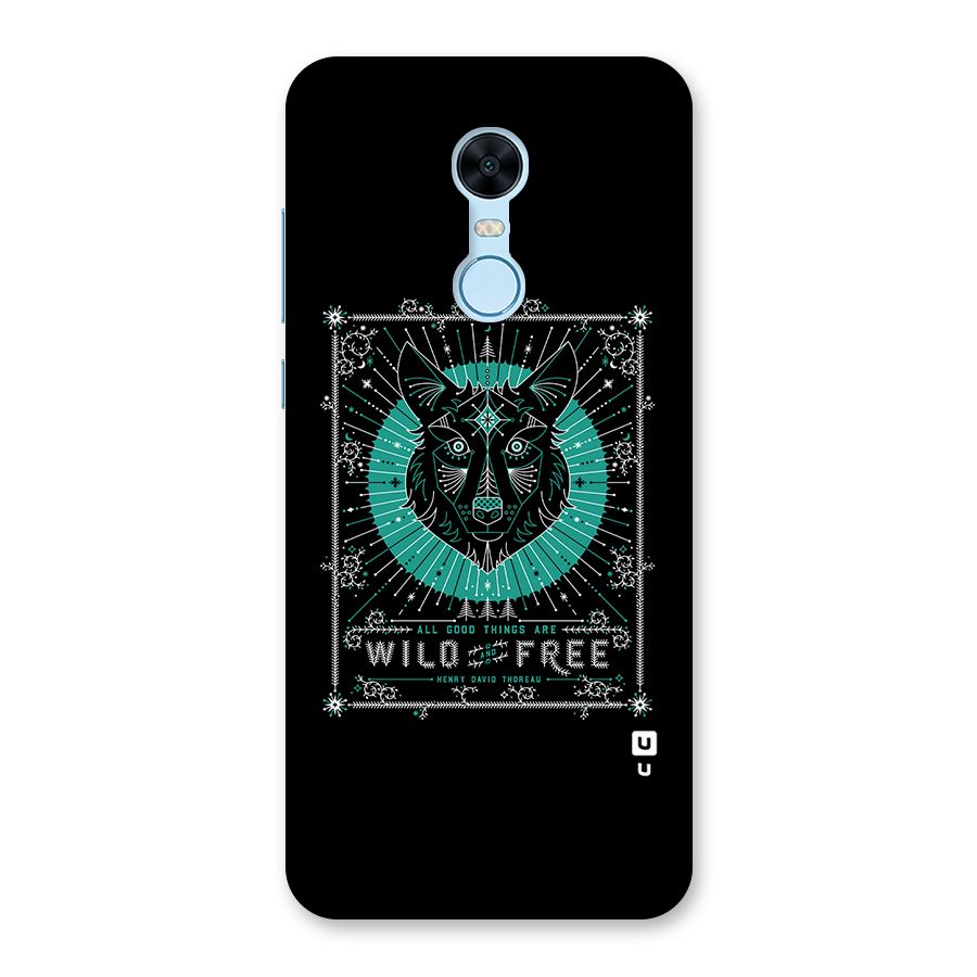 All Good Things Wild and Free Back Case for Redmi Note 5