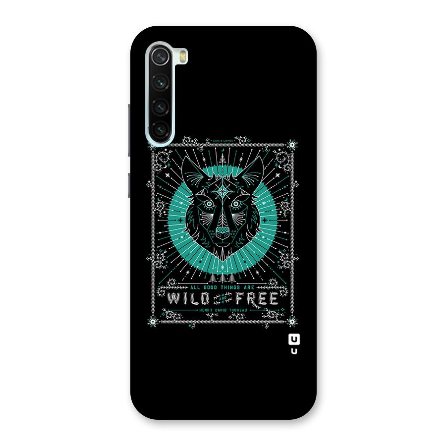 All Good Things Wild and Free Back Case for Redmi Note 8
