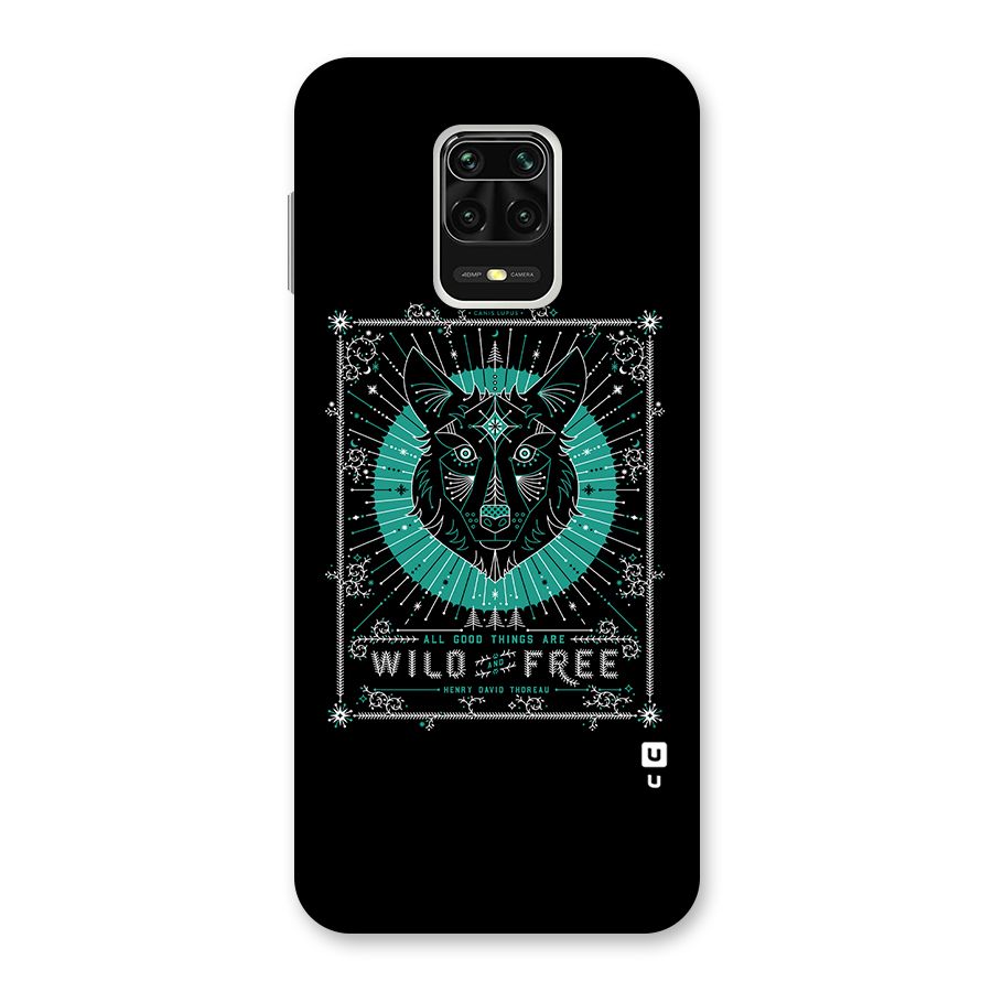 All Good Things Wild and Free Back Case for Redmi Note 9 Pro