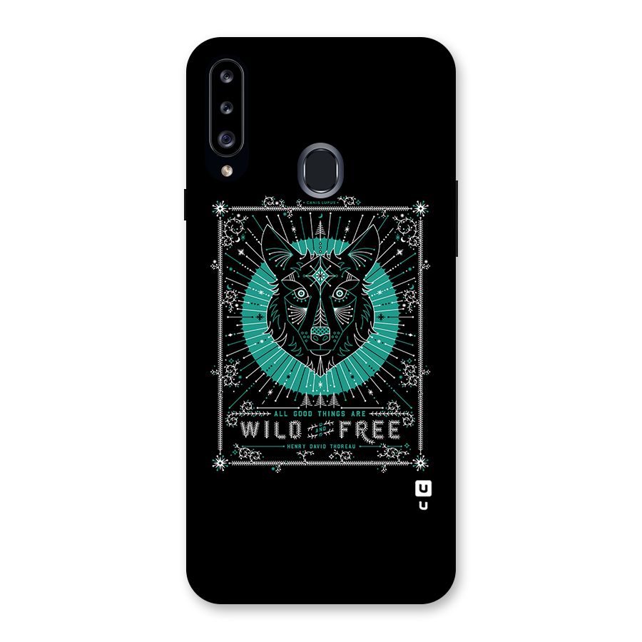 All Good Things Wild and Free Back Case for Samsung Galaxy A20s