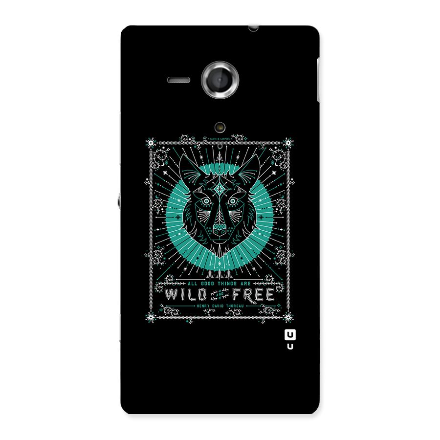 All Good Things Wild and Free Back Case for Sony Xperia SP