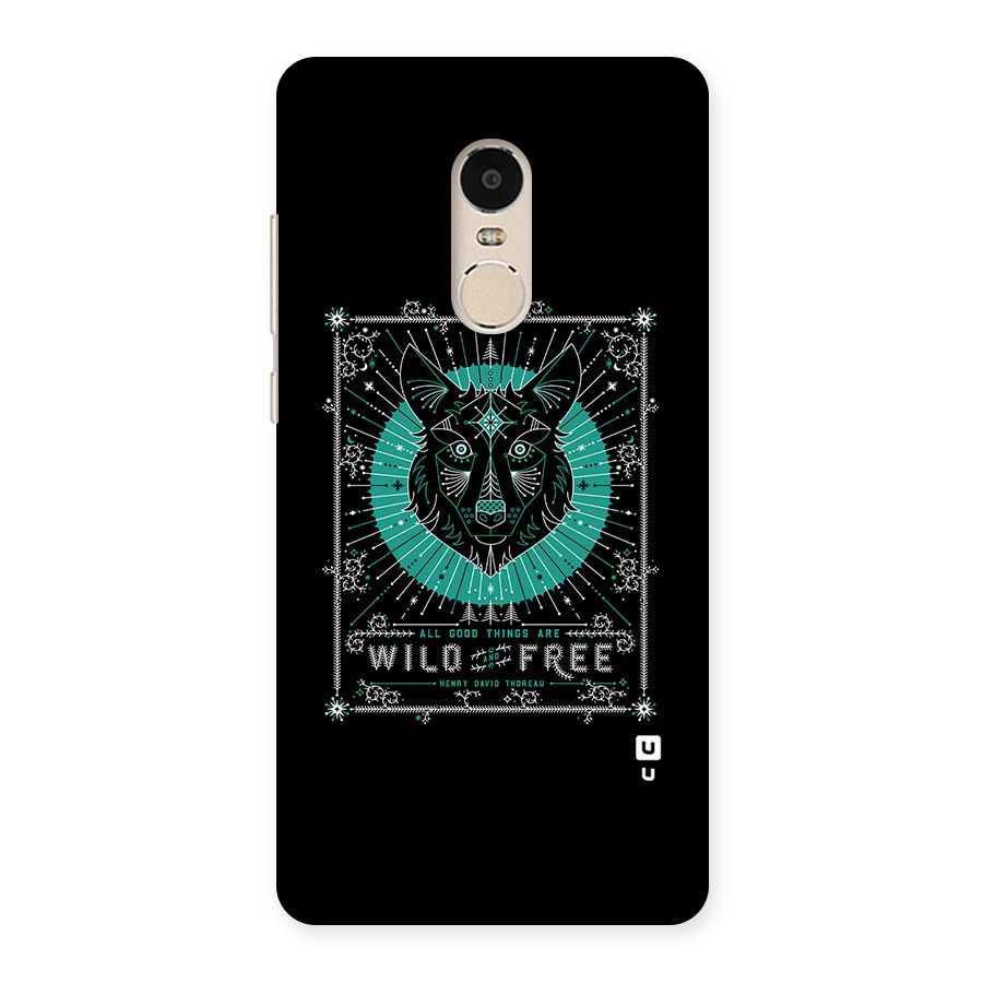 All Good Things Wild and Free Back Case for Xiaomi Redmi Note 4
